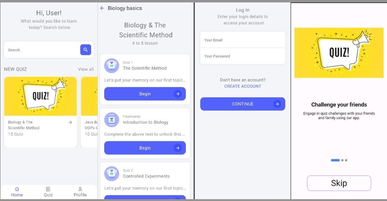 Flutter Quiz App with source code in 2024