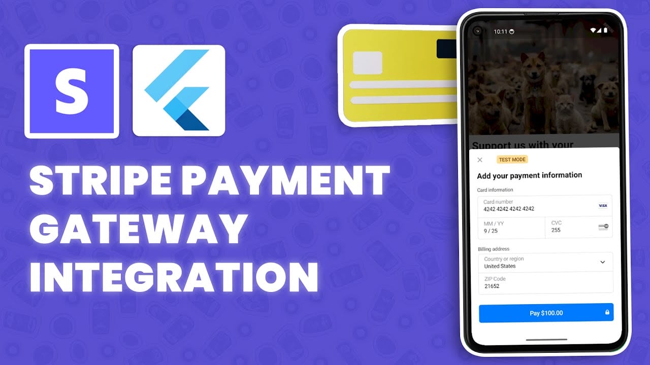How to add a stripe payment gateway in Flutter 2024