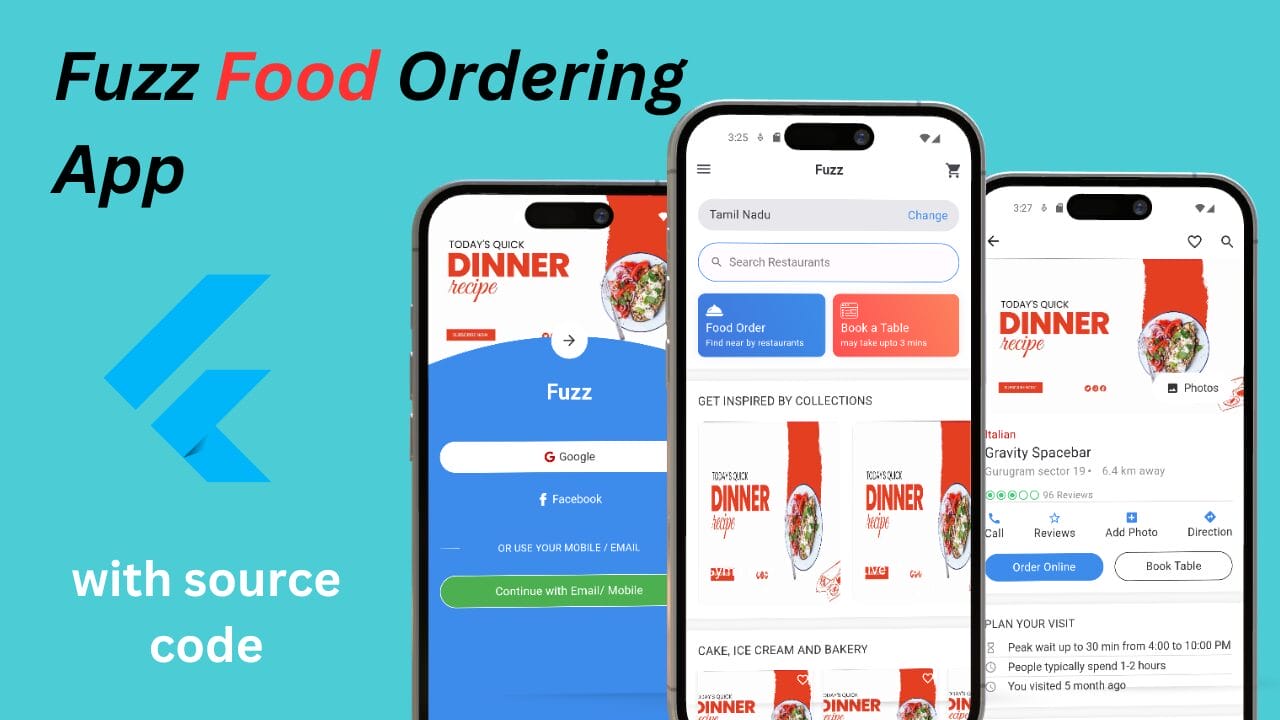 Flutter Fuzz App an E-Commerce App using Flutter with source code
