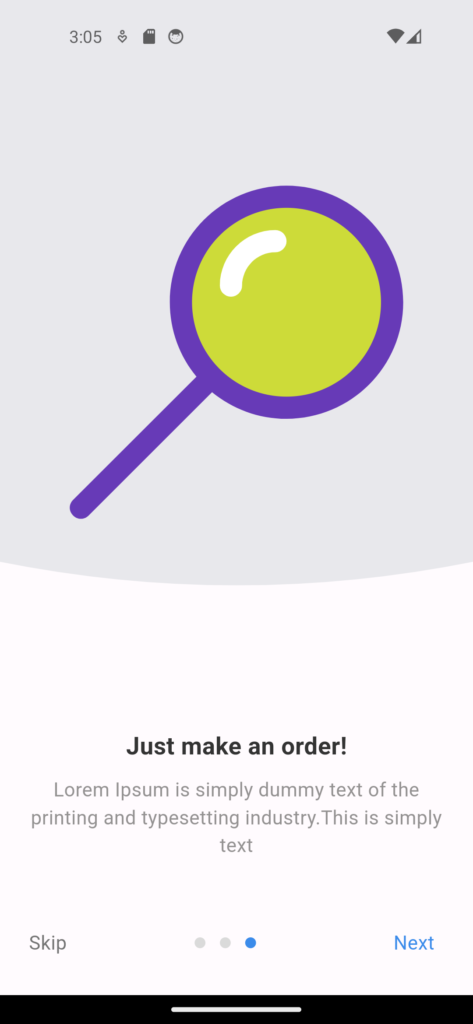 Flutter Fuzz App UI Design an E-Commerce App