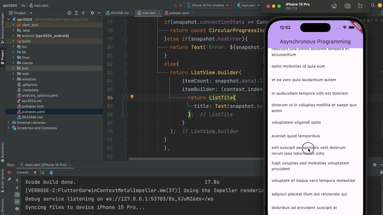 Flutter Asynchronous Programming: A Comprehensive Guide