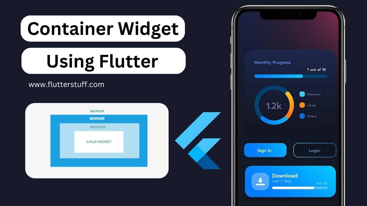 Mastering: Flutter Container Widget Full Guide 2024